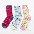 chaussettes de Noël d&#39;hiver d&#39;automne pour femmes